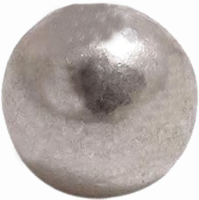Astro Astro-D Silver Ball 999 Pure,Round Ball 5gm for lal kitab Remedy. Decorative Showpiece  -  2 cm(Silver, Silver)