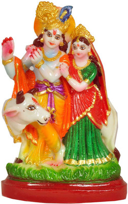 simonart and printing Decorative Showpiece  -  18 cm(Stone, Multicolor)