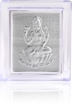 Admier Silver plated Lakshmi Frame for Gift Diwali Photo Frame Decorative Showpiece  -  7 cm(Plastic, Silver)