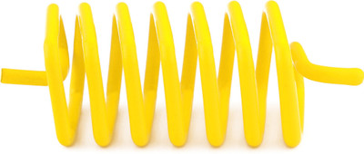 vastu-vigyan Vastu Yellow Square Spring Anti-Clockwise / Vastu Remedy { Pack of 1 } Decorative Showpiece  -  5 cm(Metal, Yellow)