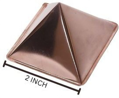 vastu vardan Vastu Pure Copper Hollow Pyramid 2 INCH (Pack of 1) Boost Positive Energy Decorative Showpiece  -  5.08 cm(Copper, Copper)