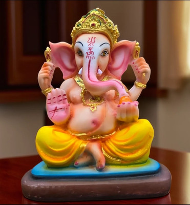 ShivaanshCraft Beautifull Resin/Marble Idol Decorative Showpiece  -  20 cm(Resin, Multicolor)