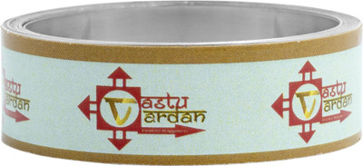 vastu vardan Vastu Aluminium Metal Strip (4 FEET, 0.5 INCH, 0.2MM Thickness) (Pack of 1) Decorative Showpiece  -  1.27 cm(Brass, Grey)