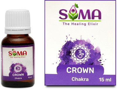 Treemasion Vastu Homes Crown Chakra Oil/ Essential Oil (15ML, Pack of 1)… Decorative Showpiece  -  15 cm(Plastic, Purple)