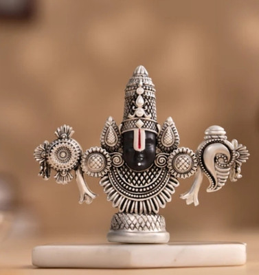 Mastersvd Decorative Showpiece  -  5 cm(Polyresin, Silver)