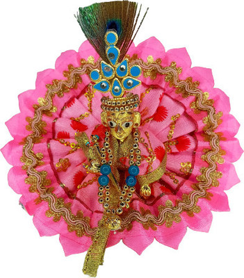 SHRI ASTHA VINAYAK Decorative Showpiece  -  5 cm(Brass, Pink)
