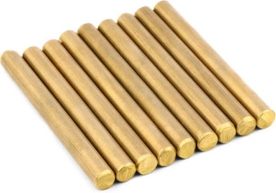 vastu vardan Vastu Round Brass Stud For Vastu Remedy { 3-Inch , Pack of 09 } Decorative Showpiece  -  7.62 cm(Metal, Gold)