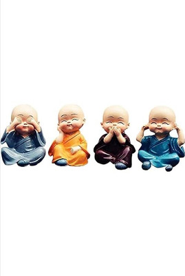 JBETERNIS Statue Figurines Home DecorItems Decorative Showpiece  -  4 cm(Polyresin, Multicolor)