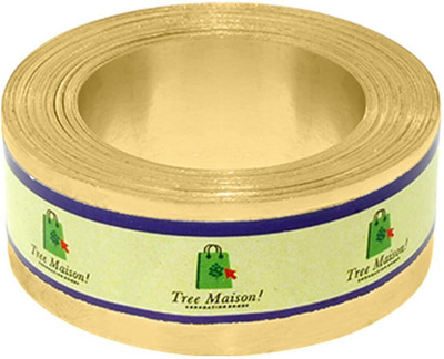 TREEMAISON Vastu Brass Strip (Length- 8 Feet, Width- 0.75 Inch, 0.2mm Thickness)(Pack of 1) Decorative Showpiece  -  0.02 cm(Aluminium, Yellow)