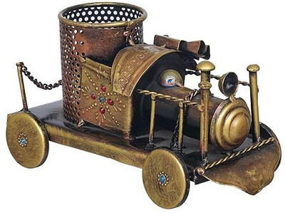 New Bharat Creation iron table decor Decorative Showpiece  -  12 cm(Iron, Multicolor)