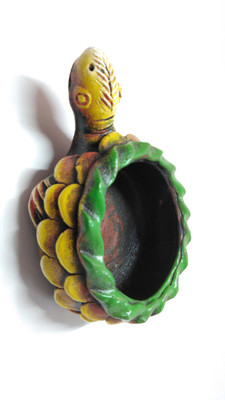 NOD Decorative Showpiece  -  4 cm(Clay, Yellow)