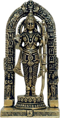 Kalarambh Brass Ram Lalla Idol Decorative Showpiece  -  14.98 cm(Brass, Yellow)