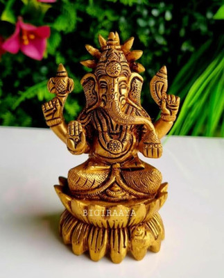 CPYFASHION Adiyogi Shiva God Idols Statue for car dashboard Decorative Showpieces (BLACK), Decorative Showpiece  -  8 cm(Brass, Copper)