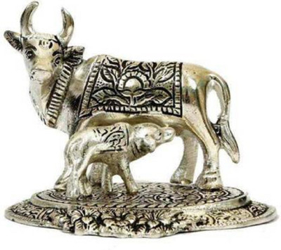 SHRI ASTHA VINAYAK Decorative Showpiece  -  11 cm(Brass, Silver)