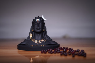 SHRI ASTHA VINAYAK Decorative Showpiece  -  12 cm(Polyresin, Black)