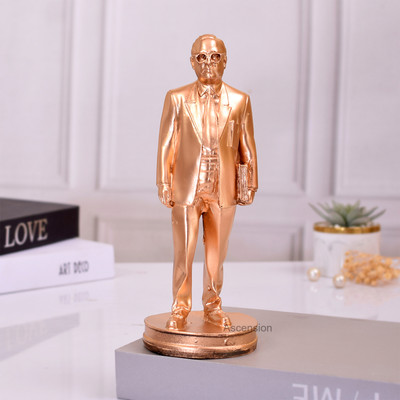Ascension Dr. Bheem Rao Ambedkar Statue for Home, Office, Table Décor Corporate Gifts Decorative Showpiece  -  24 cm(Resin, Copper)