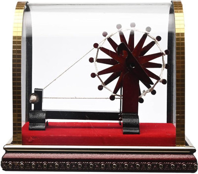 Tej Gifts Handcrafted Gandhiji's Mini Wooden Charkha in Spin Wheel for Home Decor,Gift Decorative Showpiece  -  12 cm(Wood, Clear, Brown)