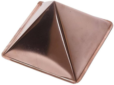 vastu vardan Vastu Copper Hollow Pyramid (4 Inch) copper pyramid vastu (Pack of 1) Decorative Showpiece  -  10.16 cm(Copper, Copper)