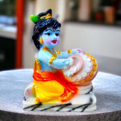 SHRI ASTHA VINAYAK Decorative Showpiece  -  10 cm(Marble, Multicolor)