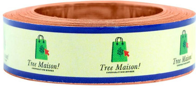 TREEMAISON Vastu Copper Strip (Length-25FEET, Width-0.5INCH, 0.2MM Thickness (Pack of 1) Decorative Showpiece  -  1.27 cm(Aluminium, Red)