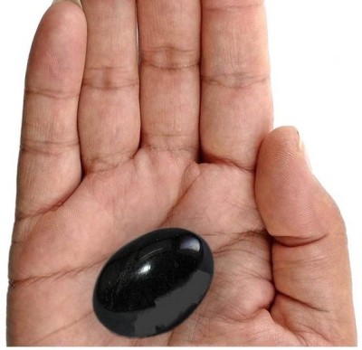 LKPS Original Shivling stone / shaligram stone / shiva lingam stone 2inch Decorative Showpiece  -  4 cm(Stone, Black)