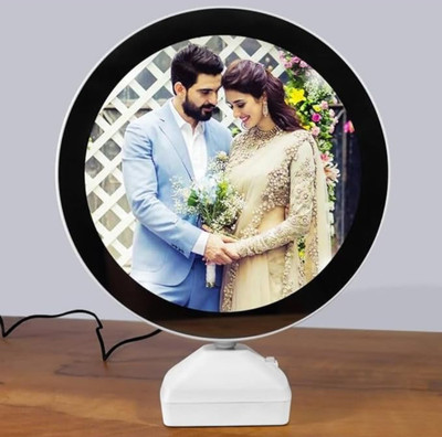 photoframe MMPF-1306 Decorative Showpiece  -  25 cm(Plastic, White)