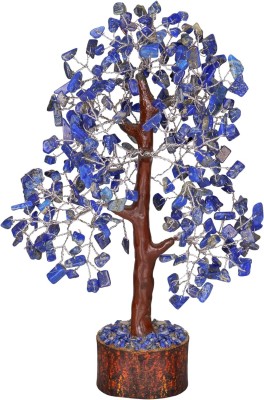 VIBESLE Lapis Lazuli Money Tree - Gemstones And Crystals, Crystal Tree, Spiritual Gifts Decorative Showpiece  -  25 cm(Stone, Blue)