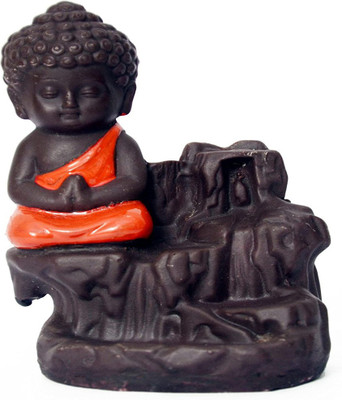 Ruchika gallery Decorative Showpiece  -  12 cm(Polyresin, Orange)