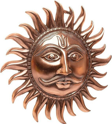 SHRI ASTHA VINAYAK Decorative Showpiece  -  18 cm(Metal, Copper)