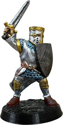 vedacrafts Knight Warriror Decorative Showpiece  -  15 cm(Plastic, Multicolor)