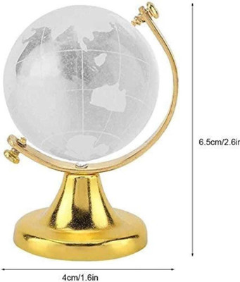 VE AND YOU Decorative Showpiece  -  10 cm(Crystal, White)