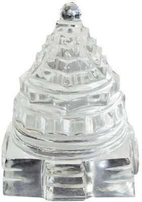 SHRI ASTHA VINAYAK Decorative Showpiece  -  4 cm(Crystal, White)