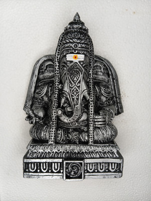 tskutty PILLAYARPATTI KARPAGA VINAYAGA GANESHA VINAYAGA SILVER COLOUR POLYSTONE IDOL Decorative Showpiece - 15 cm(Silver, Multicolor) deal from flipkart tskutty PILLAYARPATTI KARPAGA VINAYAGA GANESHA VINAYAGA SILVER COLOUR POLYSTONE IDOL Decorative Showpiece - 15 cm(Silver, Multicolor) deal from flipkart