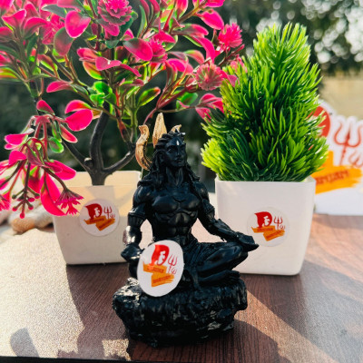 SBBCO Divine Magnet Decorative Showpiece  -  10 cm(Polyresin, Black)
