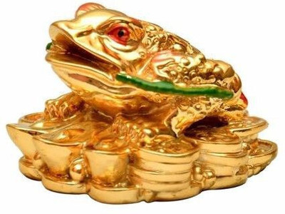 NITIN COLLECTION Decorative Showpiece  -  7 cm(Polyresin, Gold)
