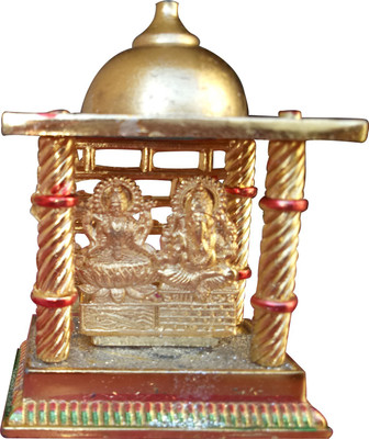 SHRI ASTHA VINAYAK Decorative Showpiece  -  9 cm(Iron, Gold)