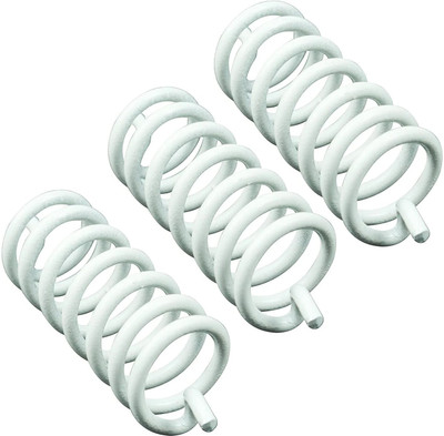 Trishakti Vastu White Round Anticlockwise Spring for West, North west Direction-3set Vastu Decorative Showpiece  -  4.1 cm(Iron, Silver)