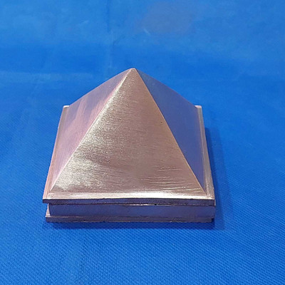VSP VASTU SAMADHAN VSP VASTU SAMADHAN - 276 - COPPER PYRAMID SET ( 3 LAYER ) ( 750 Gms / 3 Inch ) Decorative Showpiece  -  8 cm(Copper, Copper)