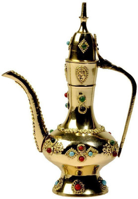 Vivan Creation MTHCF101 Decorative Showpiece  -  15 cm(Brass, Brown)