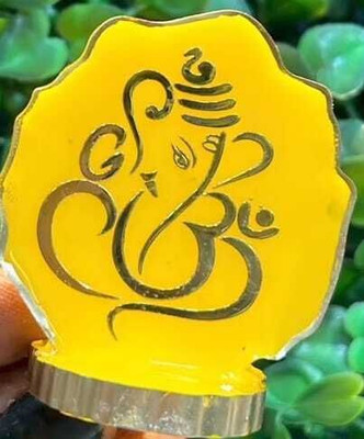 JVenturez Decorative Showpiece  -  7 cm(Resin, Yellow)