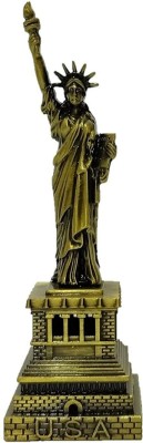 ModishOmbre Iconic Statue Of Liberty (15 cm Height) Souvenir Antique Finish Metal Showpiece Decorative Showpiece  -  15 cm(Metal, Copper)