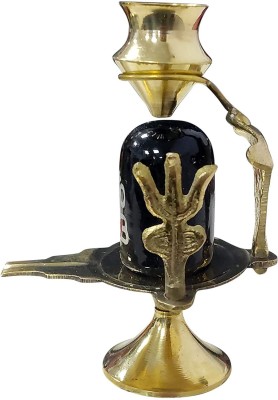 SBBCO Decorative Showpiece  -  9.21 cm(Brass, Black, Gold)