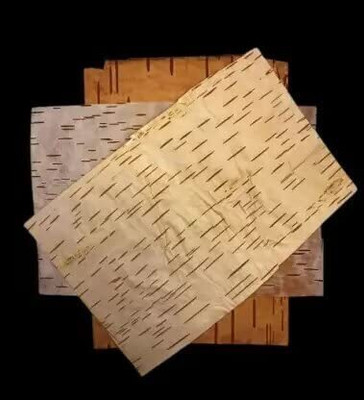 Astro Astro Astro ASTRO-D PoojanSamagri BHOJ PATRA / BETULA UTILIS / BHUYAPATRA Decorative Showpiece  -  5 cm(Fiber, Brown)