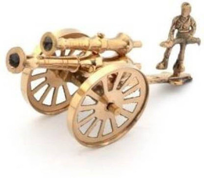 Vivan Creation HCF147---1 Decorative Showpiece  -  10 cm(Brass, Gold)