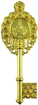 SS GALLERY KUBER KUNJI Decorative Showpiece  -  9 cm(Bronze, Yellow)