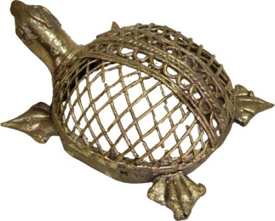 Xquisite FD281 Decorative Showpiece  -  4 cm(Brass, Gold)