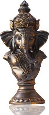 Flipkart SmartBuy Resin Ganesh idol Showpiece For Home Decor Show pieces Gift Items living room Decorative Showpiece  -  28.5 cm(Polyresin, Grey)