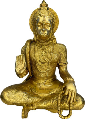 BrassAura Decorative Showpiece  -  29 cm(Brass, Gold)