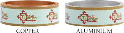 vastu vardan Vastu 4FEET 0.5INCH COPPER, ALUMINIUM STRIP COMBO/ Vastu Metal Strip(Pack of 2) Decorative Showpiece  -  1.27 cm(Brass, Copper)