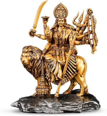 Muskan Divine Decorative Showpiece  -  8 cm(Polyresin, Gold)